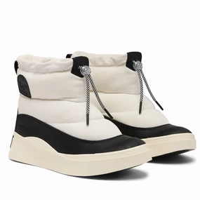 Best Way To Waterproof Leather Shoes Sorel Women's OUT N ABOUT IV Puffy Waterproof Boot | Sea Salt /  Black