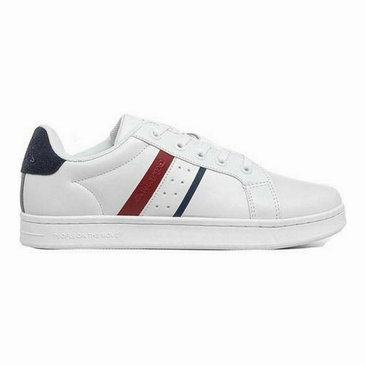 4e Wide Skate Shoes Sports Shoes for Kids Kappa Alpha Lace White