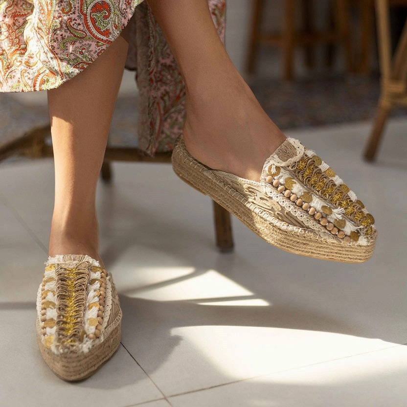 Ibiza Espadrilles Platforms Cherry Espadrilles