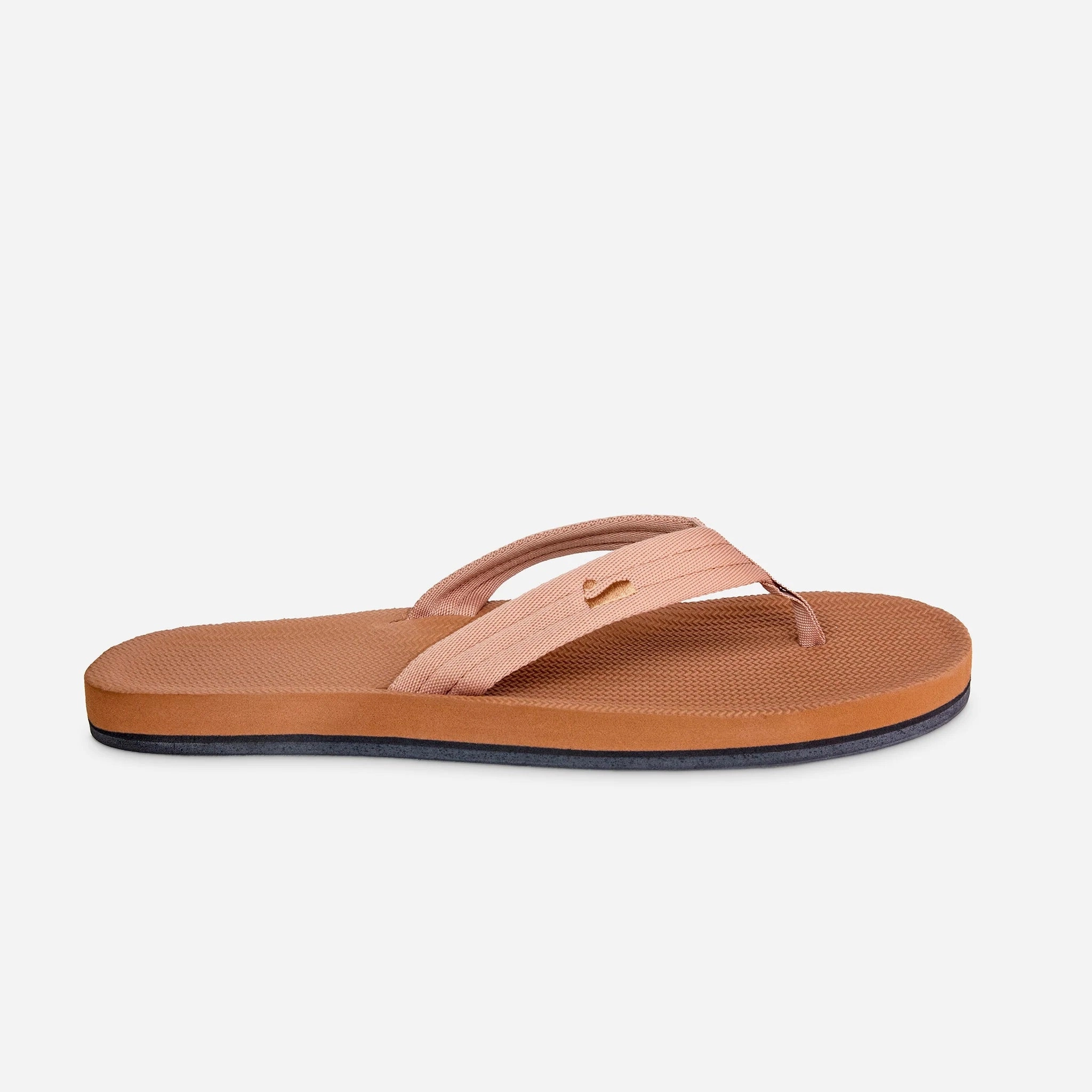 Qleyo Flip Flops Men's Easy Living Flip Flops Rust