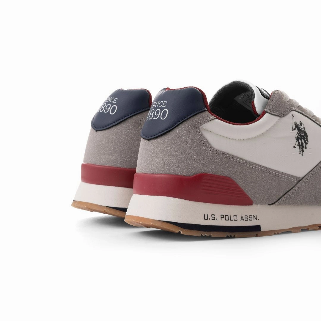 Air Huarache Craft Casual Shoes U.S. POLO ASSN. TABRY 006S-WHTRED