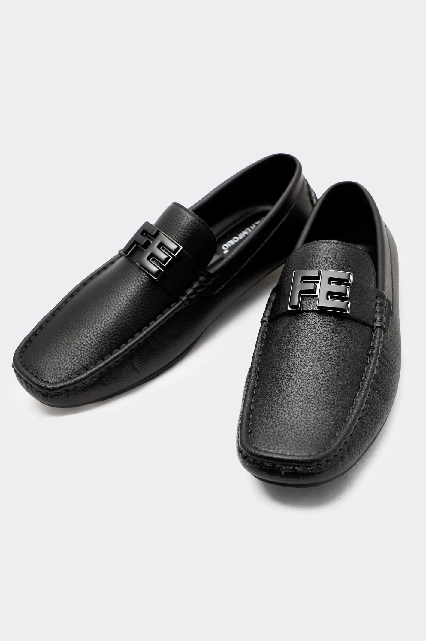 Black Casual Moccassins Shoes On Roger Advantage Casual Shoes