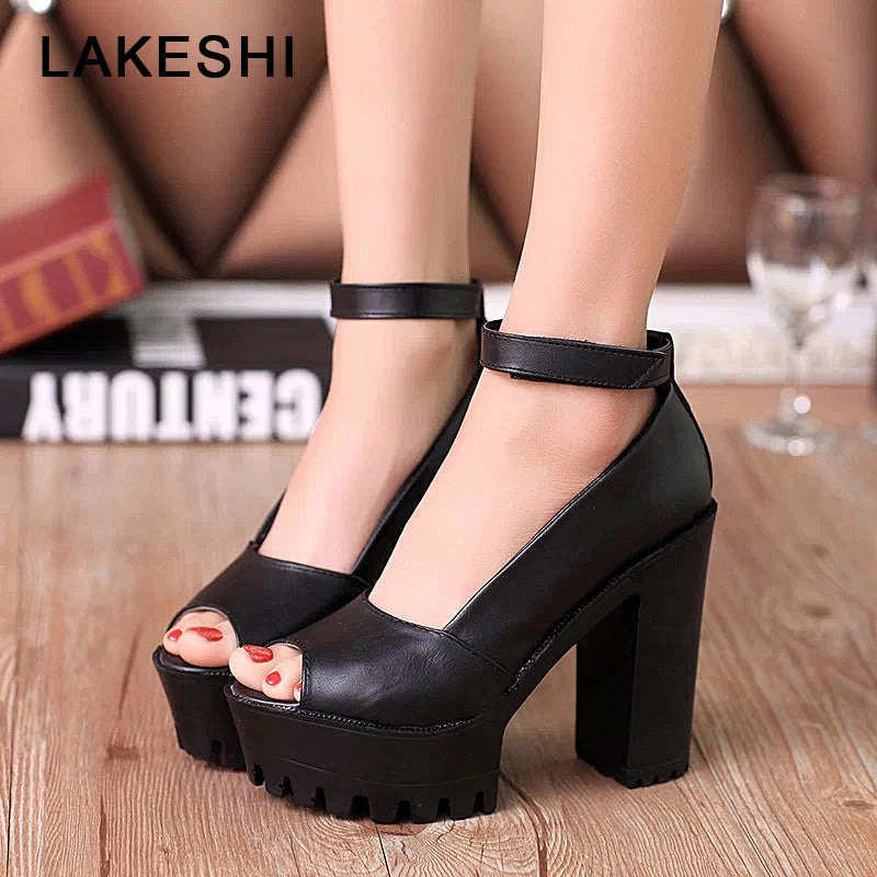 Women Pumps Peep Toe Party Shoes White High Heels Waterproof Platform Women Shoes Heeled Waterproof Slip Proof Shoes