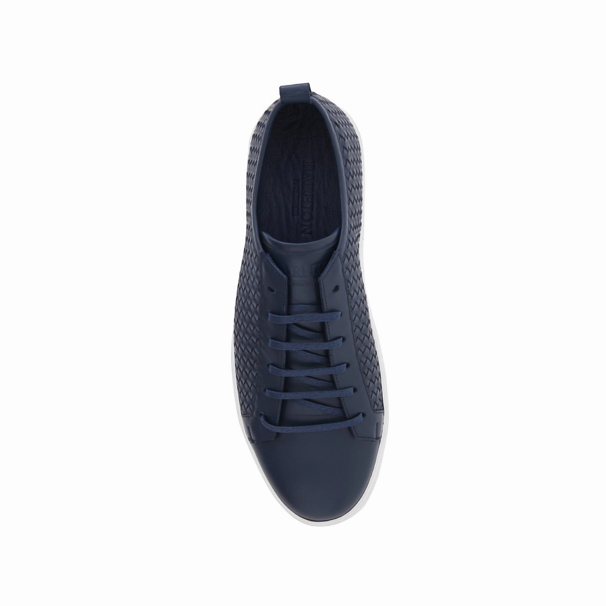 Men's Calf Leather Handcrafted Sneakers M8028 Slingback Shoes Flats