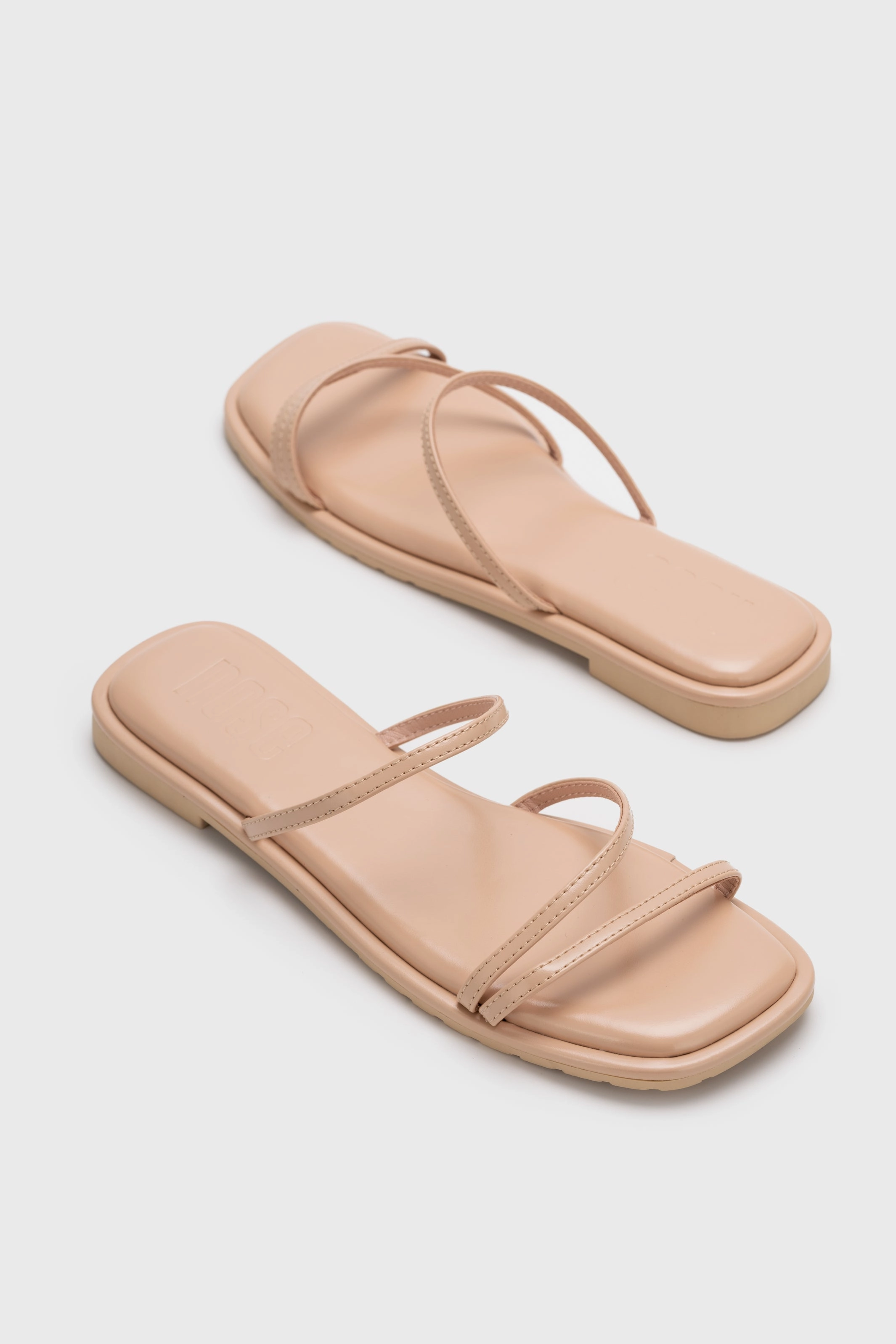 Flat Shoes With Arch Support STRAPPY CLOUDFOAM FLAT SLIDE
