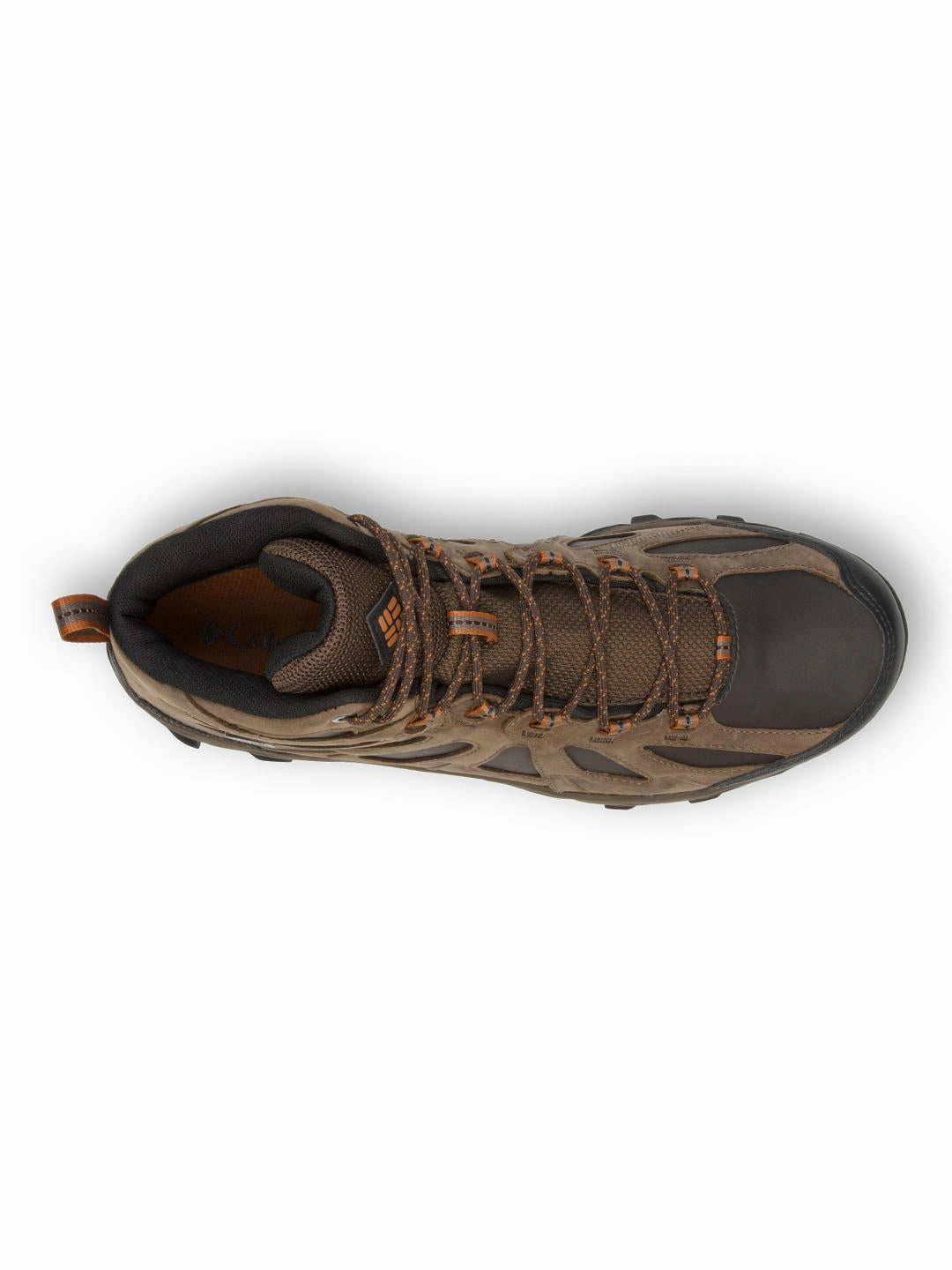 Columbia Men Brown PEAKFREAK XCRSN II MID LEATHER OUTDRY The Hiking Shoes