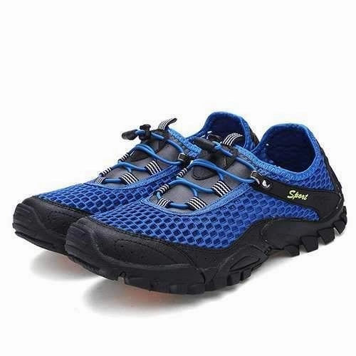 Men Anti Collision Toe Mesh Outdoor Hiking Sneakers Viking Hiking Shoes