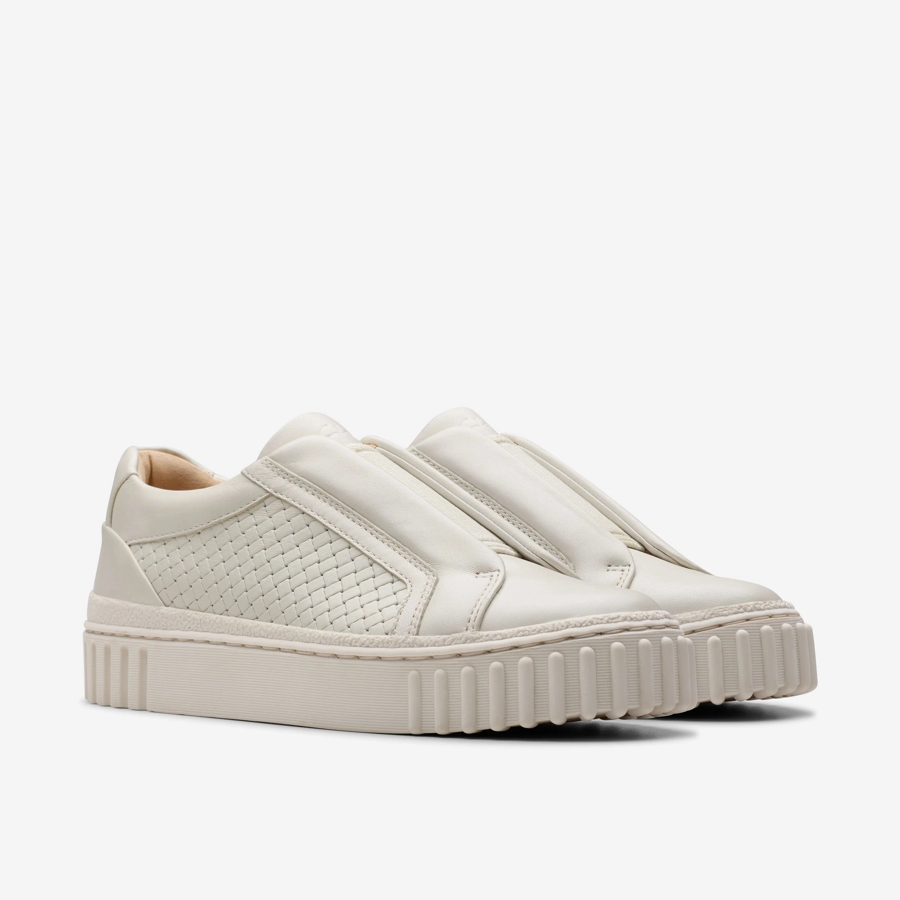 Skechers Beach Casual Shoes CLARKS | CASUAL SHOES | WOMEN | MAYHILL BAY OFF WHITE LEATHER