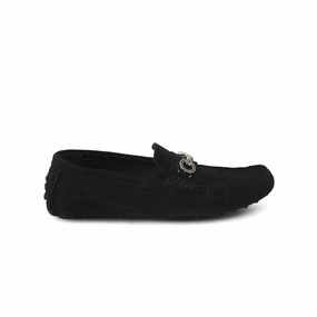 Men's Suede Calf Leather Handmade Driving Shoes M9002 Casual Dress Shoes Slip On