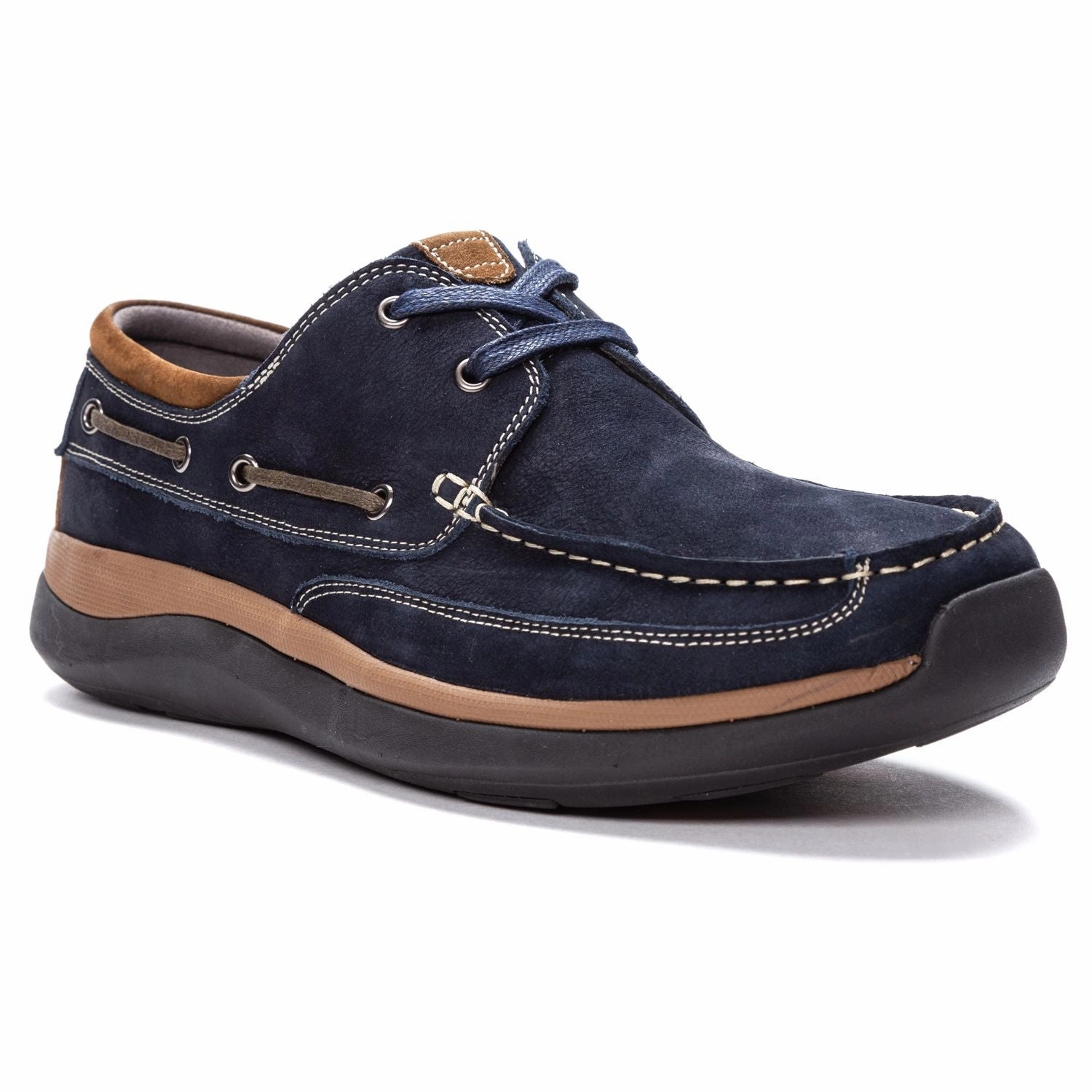 Casual Leather Shoes With Jeans Propet's Men Casual Shoes - Pomeroy MCA082S -Navy