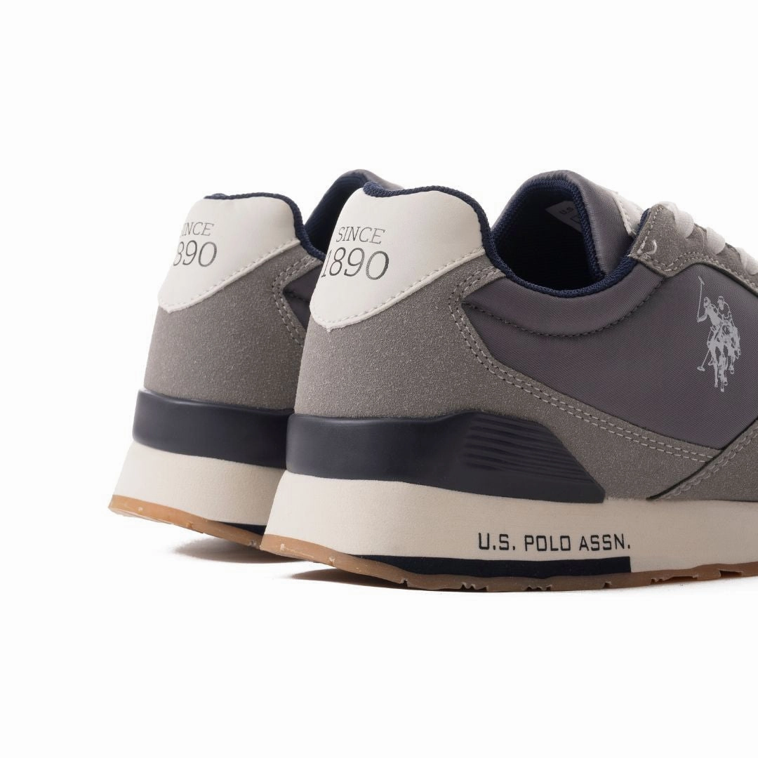 U.S. POLO ASSN. TABRY 006S-LGTGRYNVY Casual Skateboarding Shoes