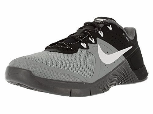 NIKE WOMEN'S METCON 2 STEALTH/WHITE/BLACK/DARK GREY TRAINING SHOE 7.5 WOMEN US Flat Shoes Vs Heels