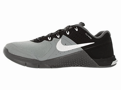 NIKE WOMEN'S METCON 2 STEALTH/WHITE/BLACK/DARK GREY TRAINING SHOE 7.5 WOMEN US Bottom Tennis Shoes