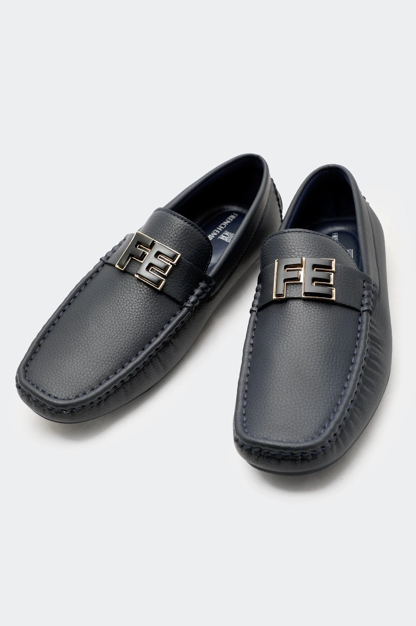 Running And Casual Shoes Navy Casual Moccassins Shoes