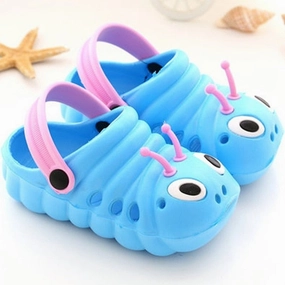 Sandals With Backstrap Summer Toddler Baby Boys Girls Cute Cartoon Beach Sandals Slippers Flip Shoes CZ02