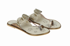 Foldable Flats Shoes Ladies Fancy Flat Chappal 21025