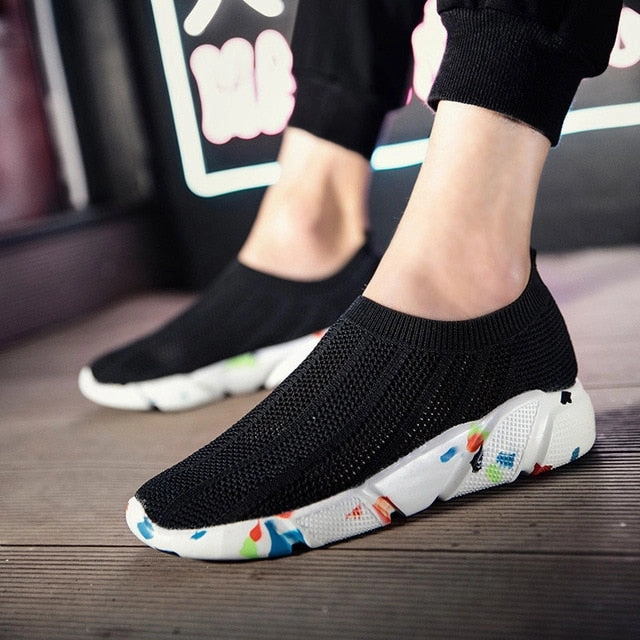 Breathable Ankle Boot Women Socks Shoes Female Sneakers