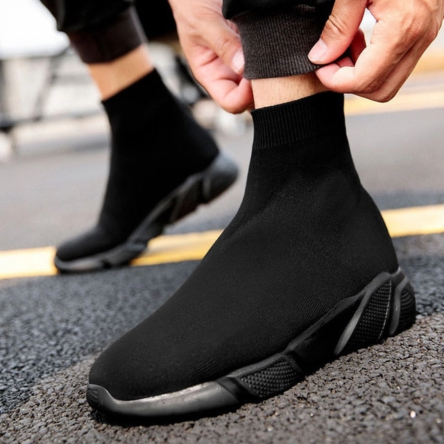 Breathable Ankle Boot Women Socks Shoes Female Sneakers