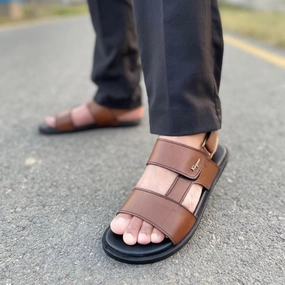 LS Pure leather Handmade RUGO Sandal LS-159 Shoes To Slippers