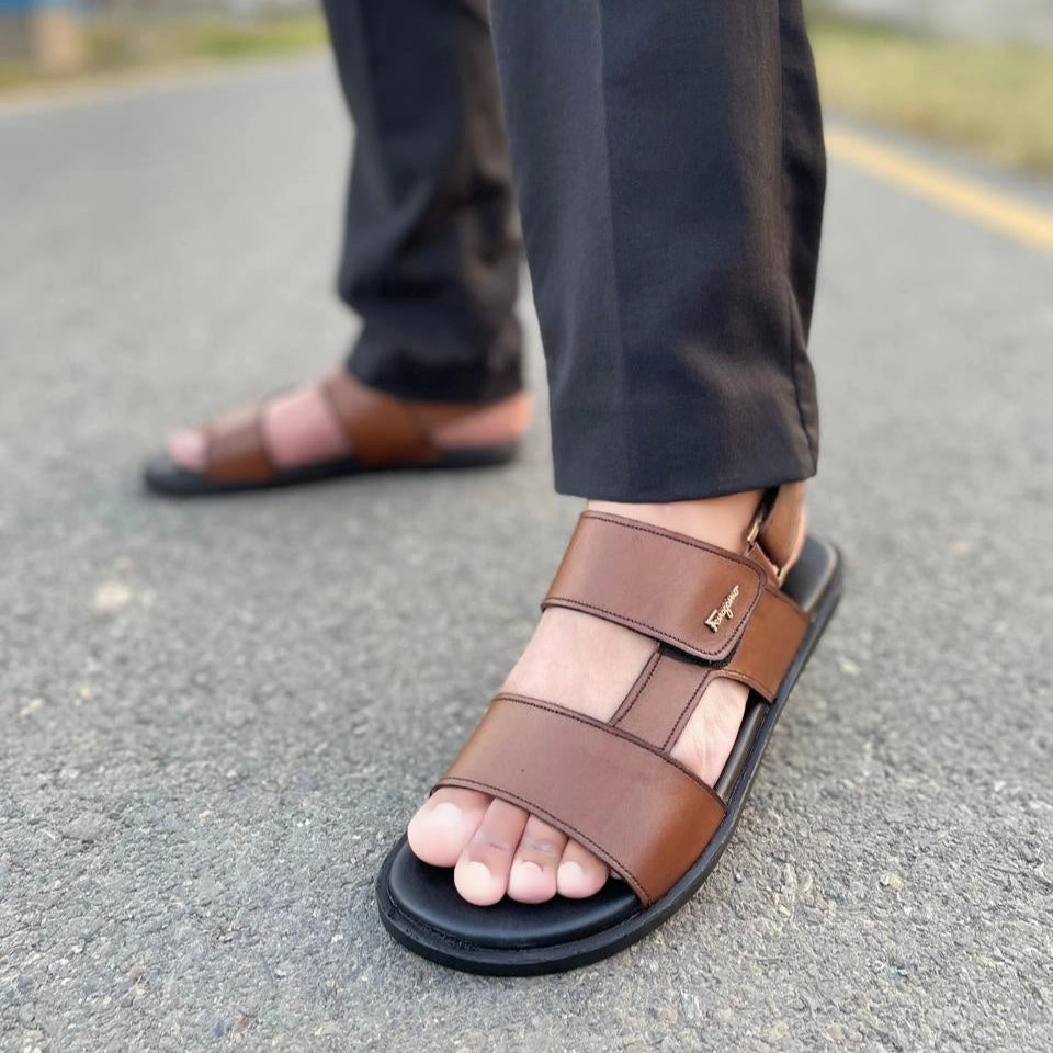 Hurley Slides LS Pure leather Handmade RUGO Sandal LS-159