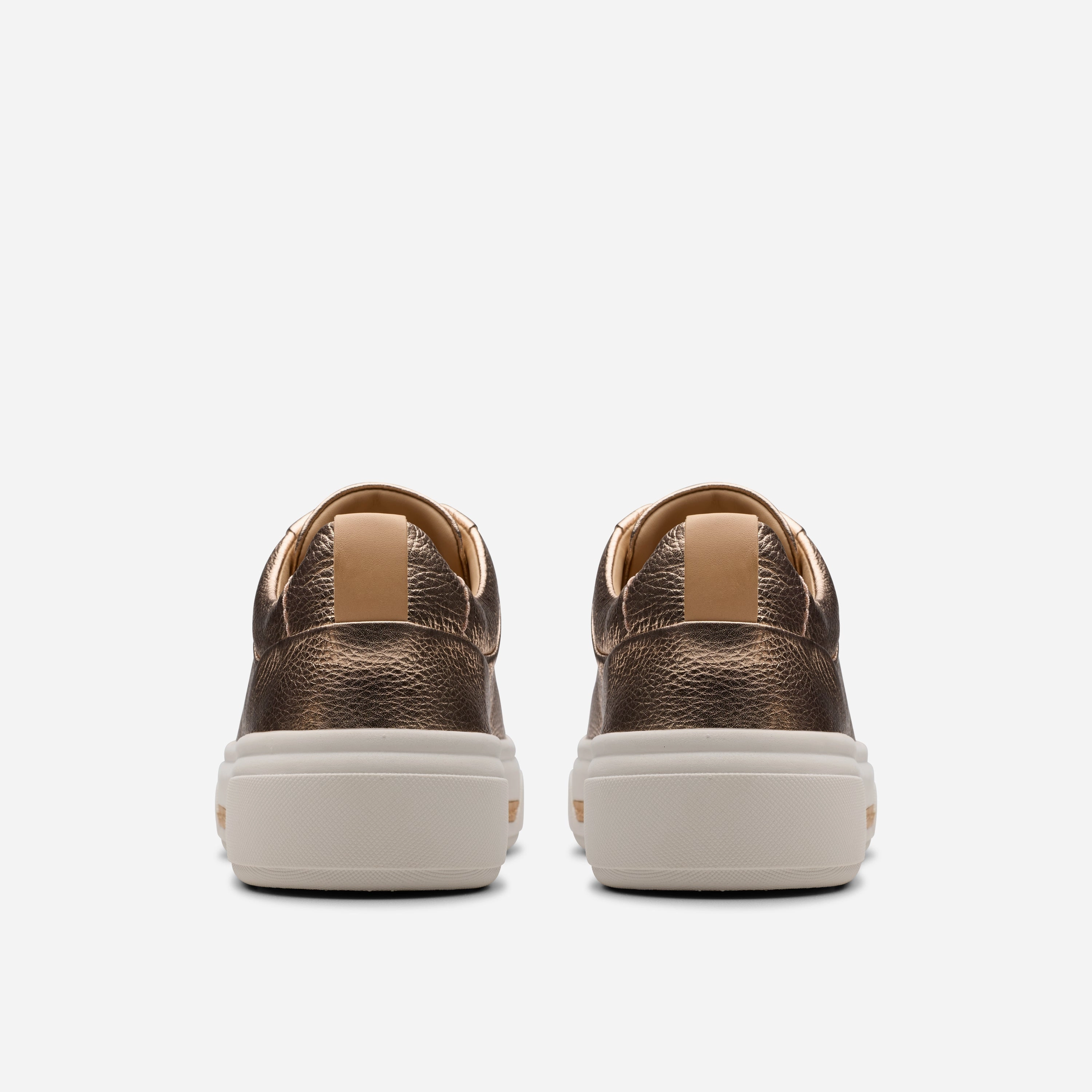 CLARKS | CASUAL SHOES | WOMEN | HOLLYHOCK WALK COPPER METALLIC Basketball Shoes For A Casual Look