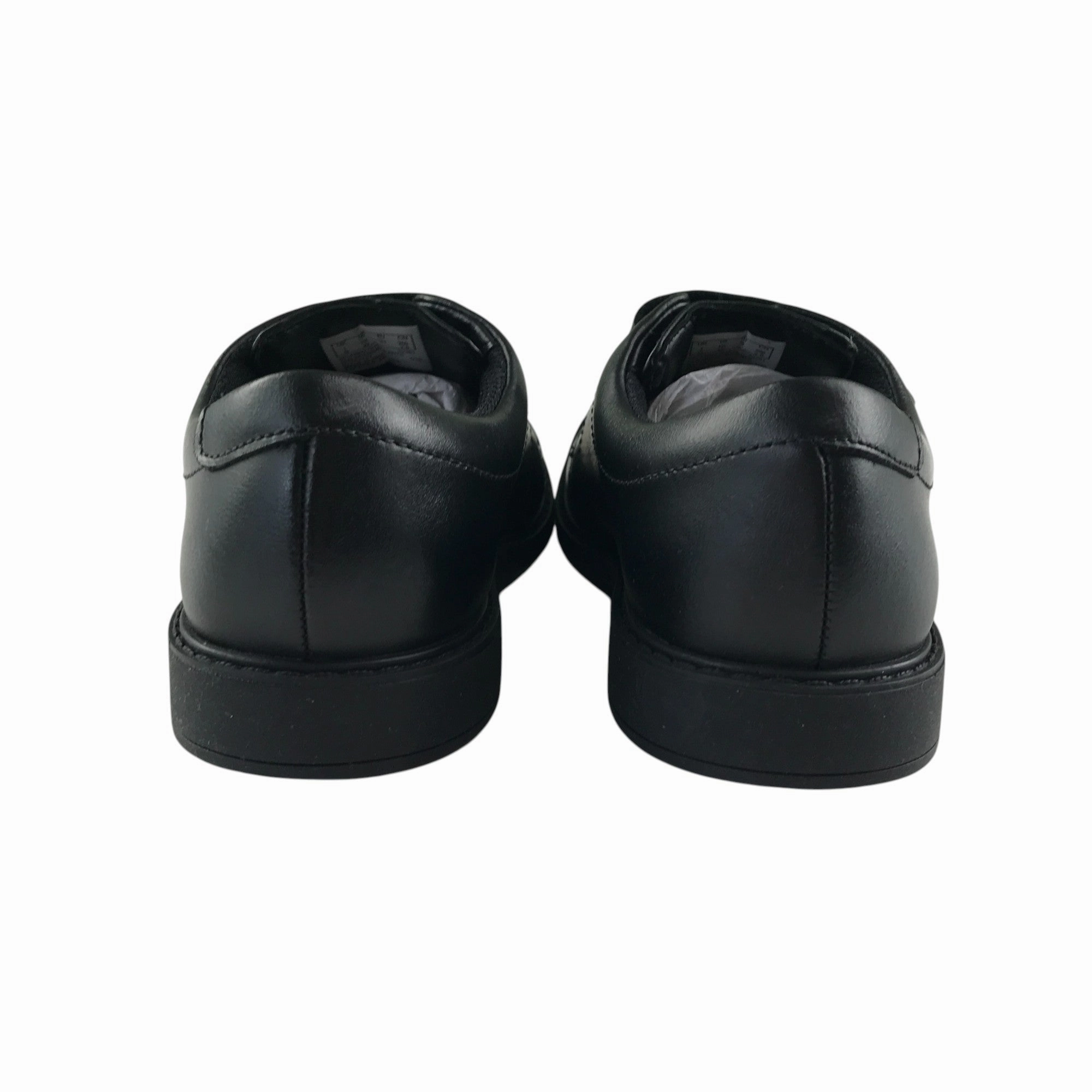 Clark's Black Leather School Shoes Size 1 junior Evolution Of Skate Shoes