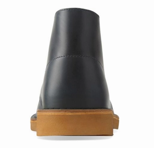 Clarks Desert Boot Midnight Blue Leather 26109445 Casual Shoes Size 7