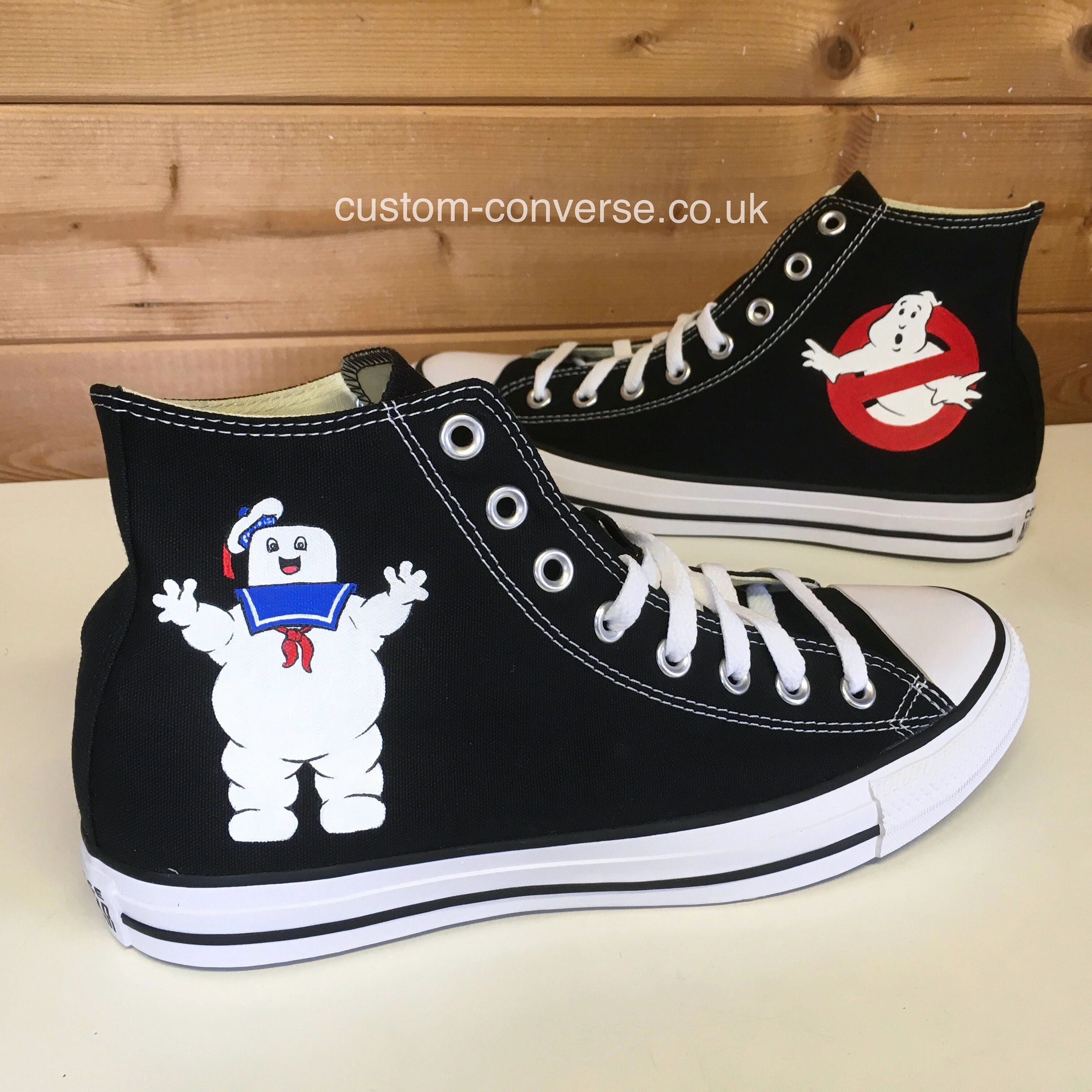 Ghostbusters and Marshmallow Man Converse Shop Deals On Skate Shoes