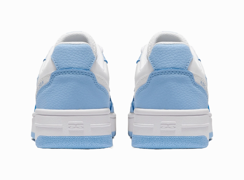 LINING YOUNG Sports Life Collection Low Top Kids' Skateboarding Shoes White Blue Chuck Taylor All Star Lift Platform Casual Shoes