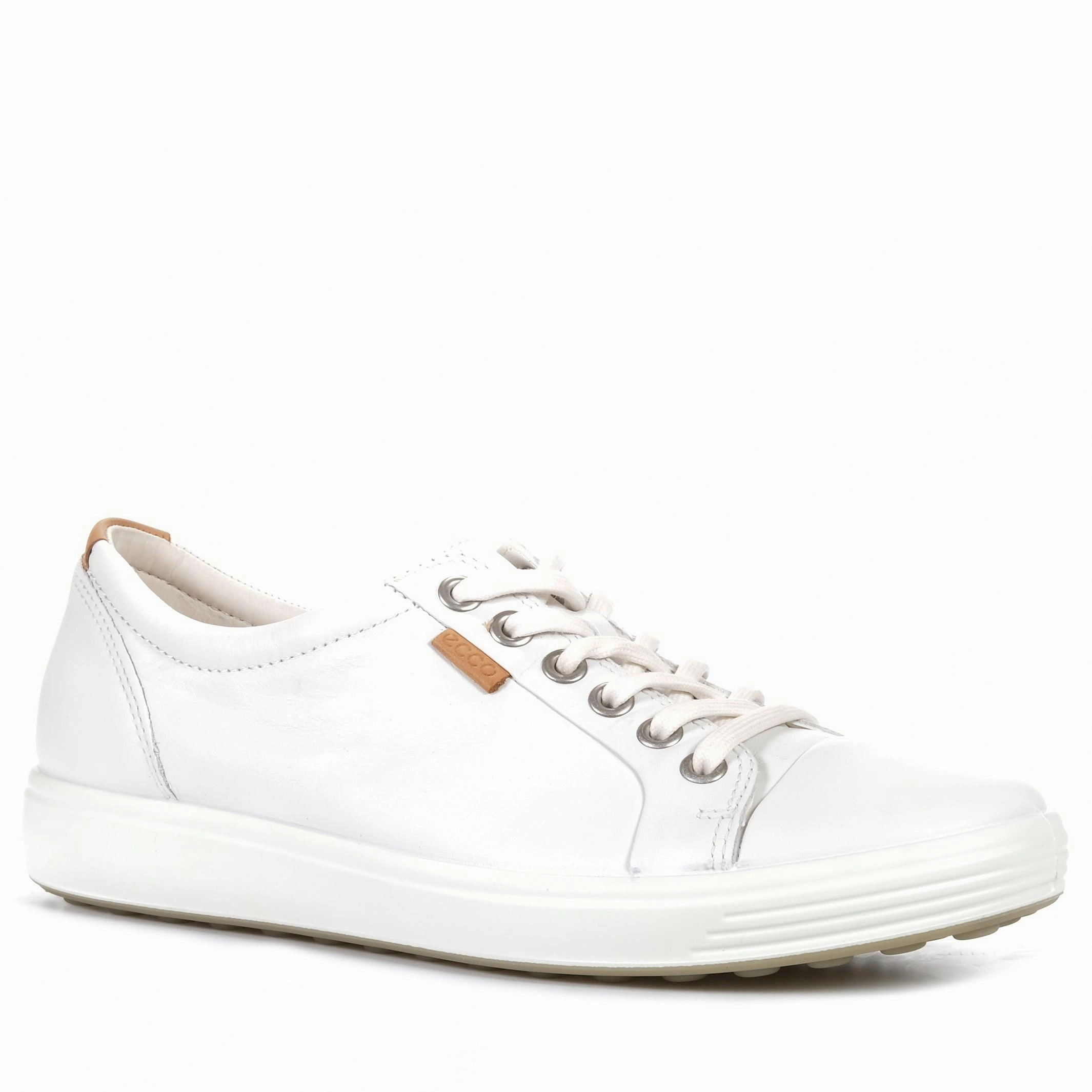 Ecco Soft 7 430003 White Droid For Walking The Walking Shoe Company These