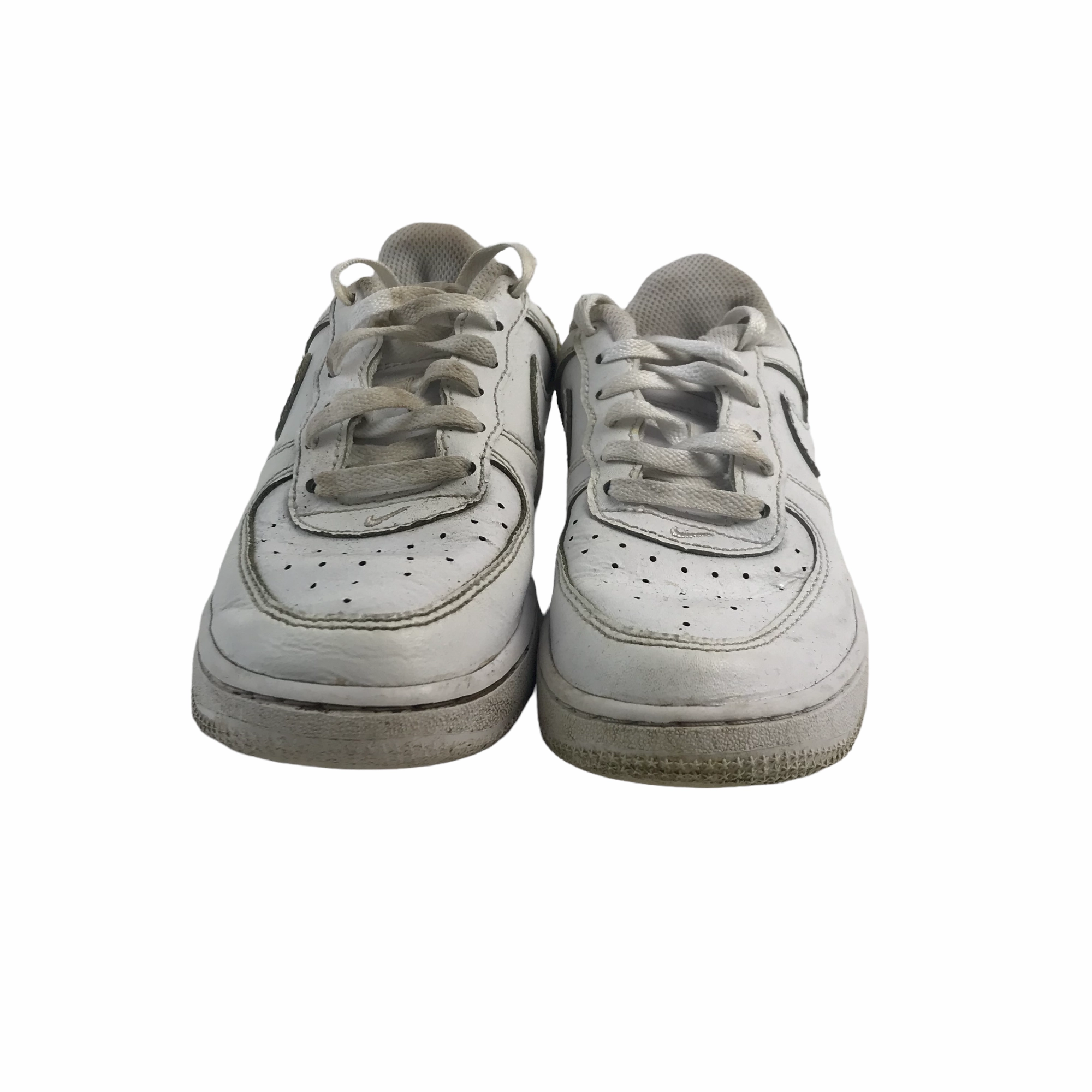 Nike Air Force One Trainers Shoe Size 1 white plain with laces Asics Solution Speed Flytefoam 3 Tennis Shoe