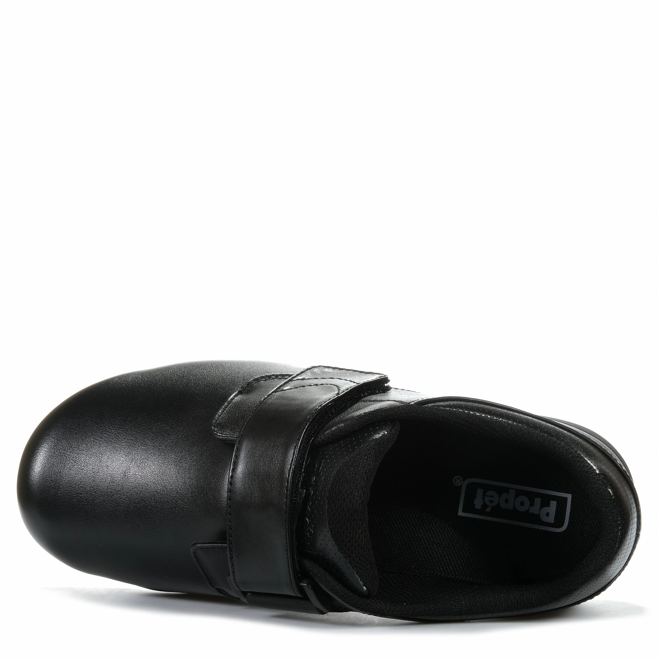 Propet Pierson Strap (5E) Black Wide Foot Walking