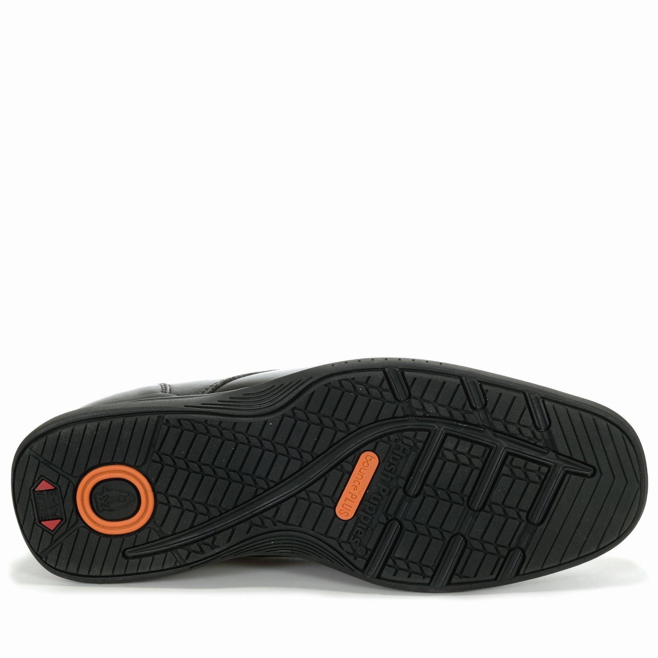 Wide Toe Box Walking Shoe Walking Shoe New Hush Puppies Legend Black