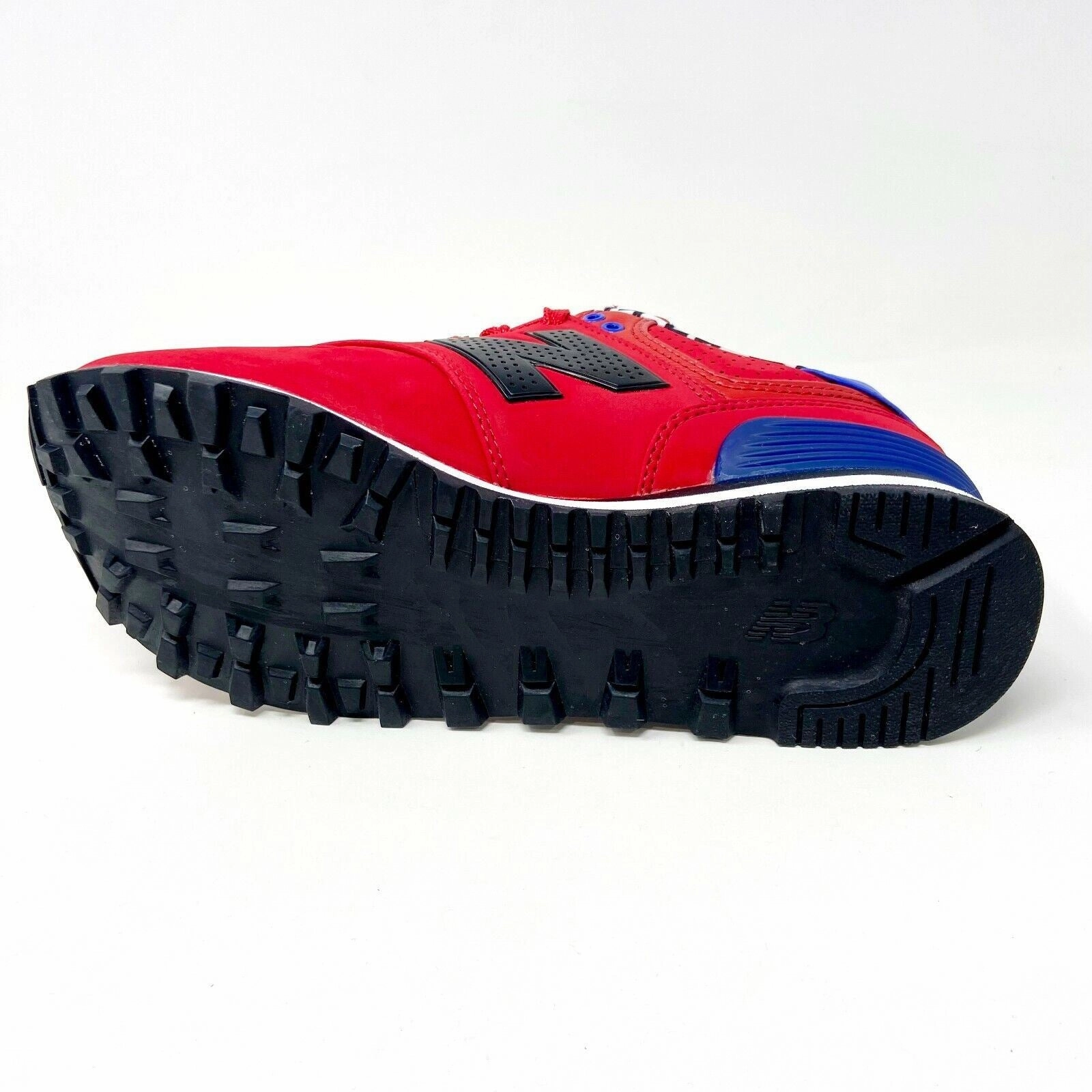 New Balance 574 Classic Paint Chip Red Blue Womens Running Shoes WL574ACC Good Running Workout Shoes