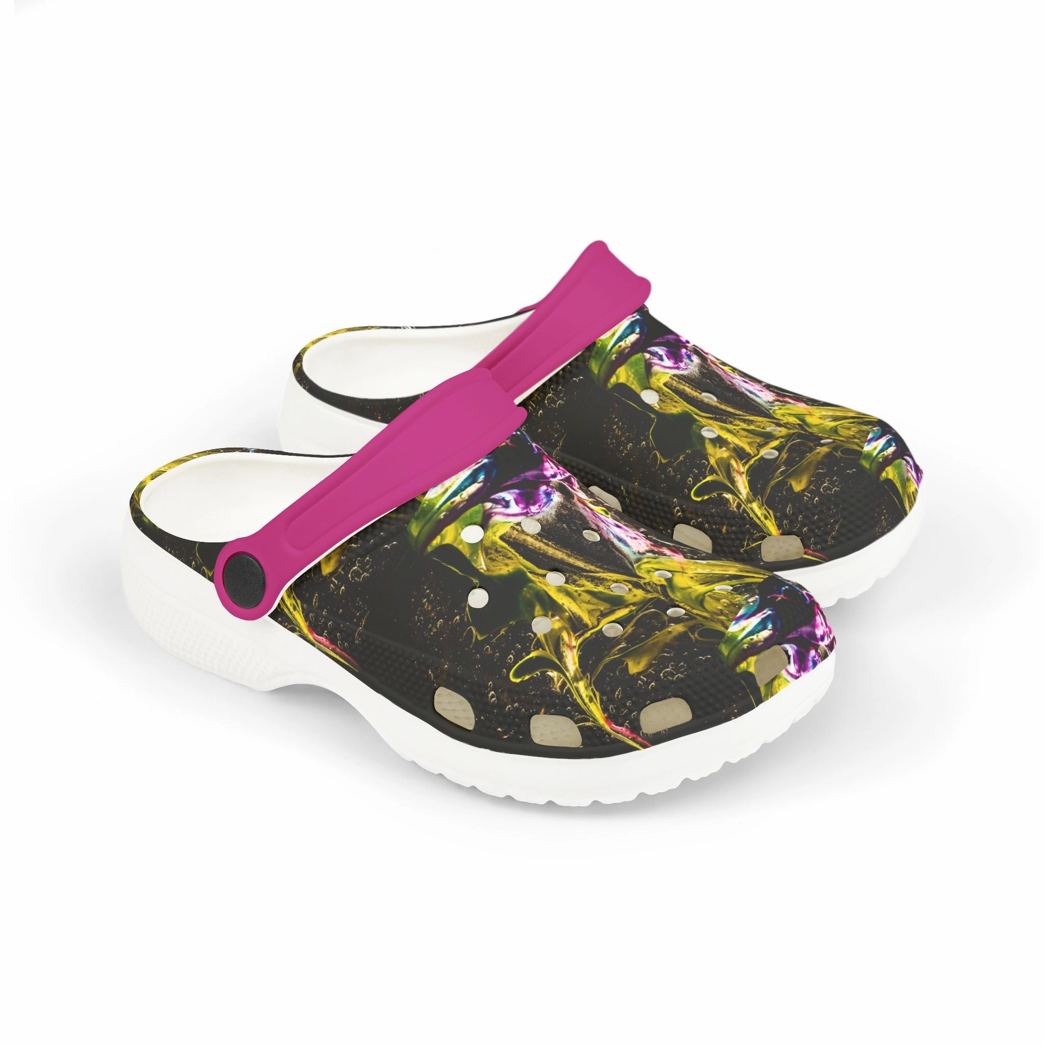 Vibrant Kids' EVA Foam Clogs - Colorful Slip-On Shoes, Summer Footwear, Playtime Comfort, Fun Outdoor Fashion, Unique Gift Idea Barefoot Skate Shoe