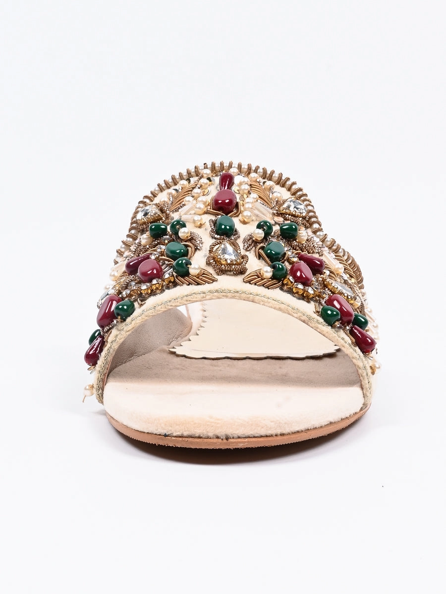 Mountain Shoes Flats Women flat fancy slipper