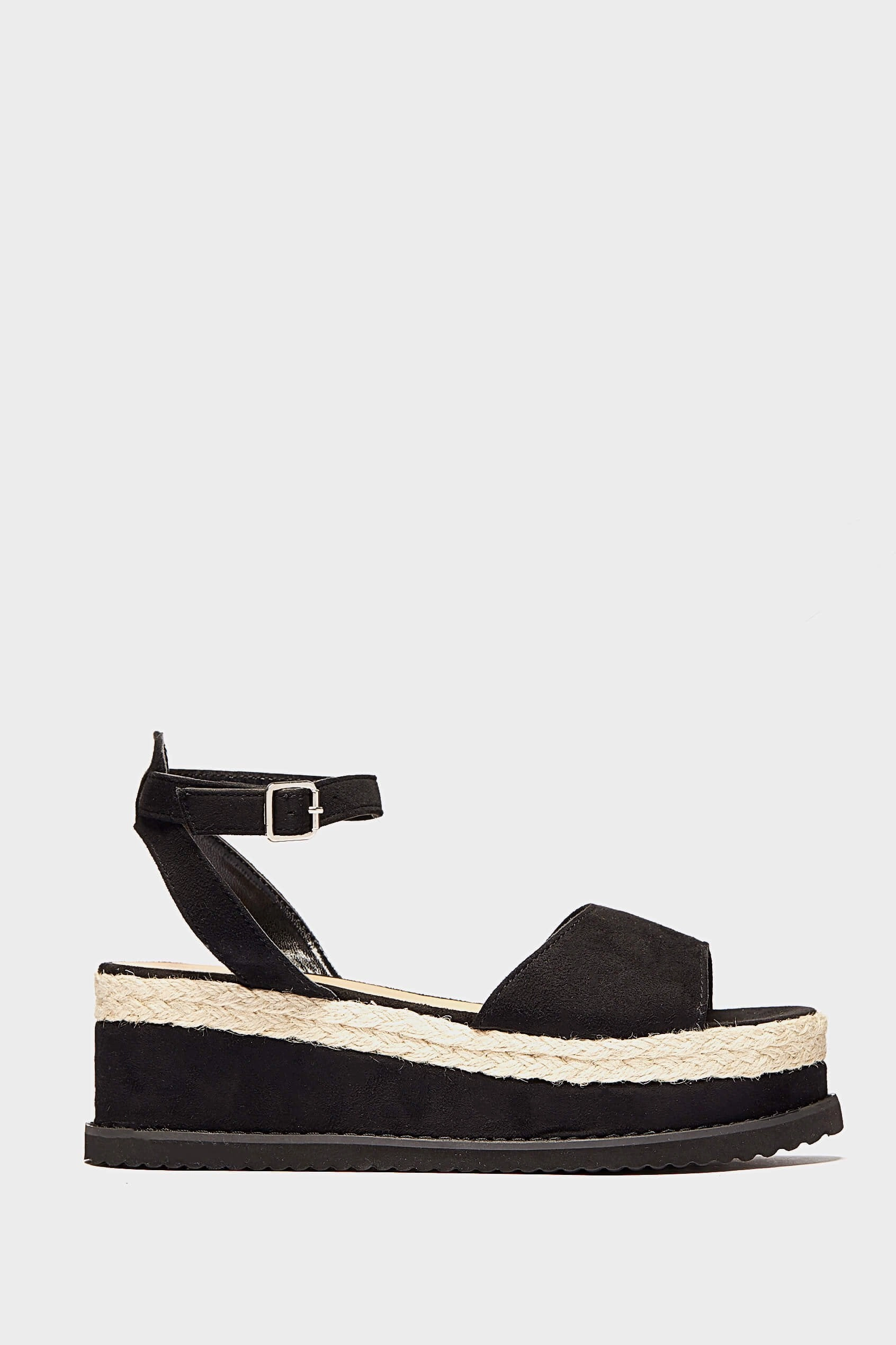 Black Wedge Open Toe Espadrilles Ugg Espadrille Wedges