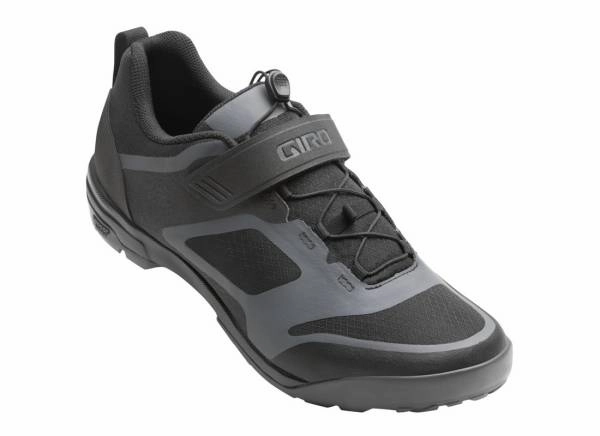 Giro Ventana Fastlace MTB Shoe - Portaro Gray-Dark Shadow Custom Insoles For Cycling Shoes