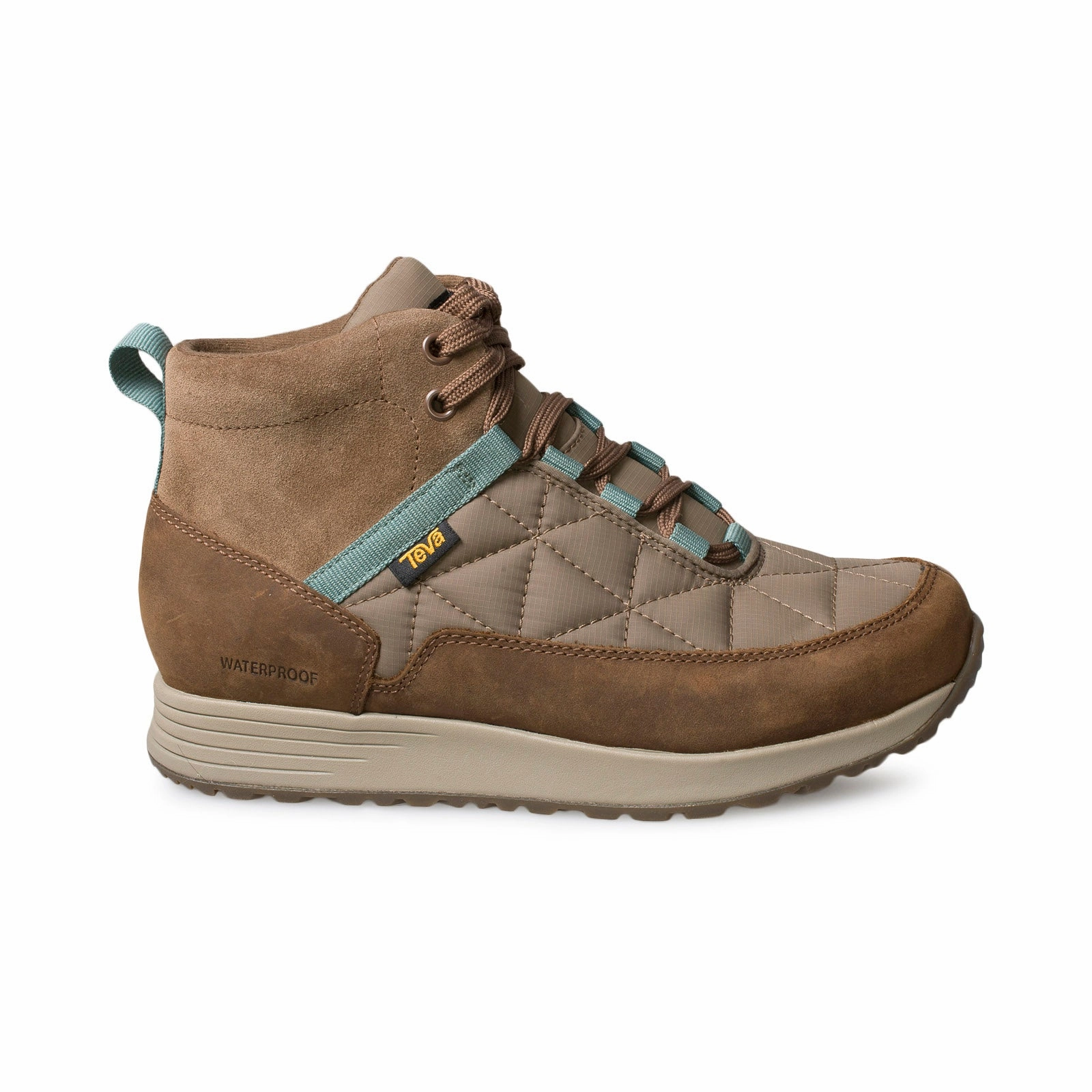 Teva Ember Commute Waterproof Bison/Chocolate Chip Shoes - Women's The Ultra 109 Trail Shoe