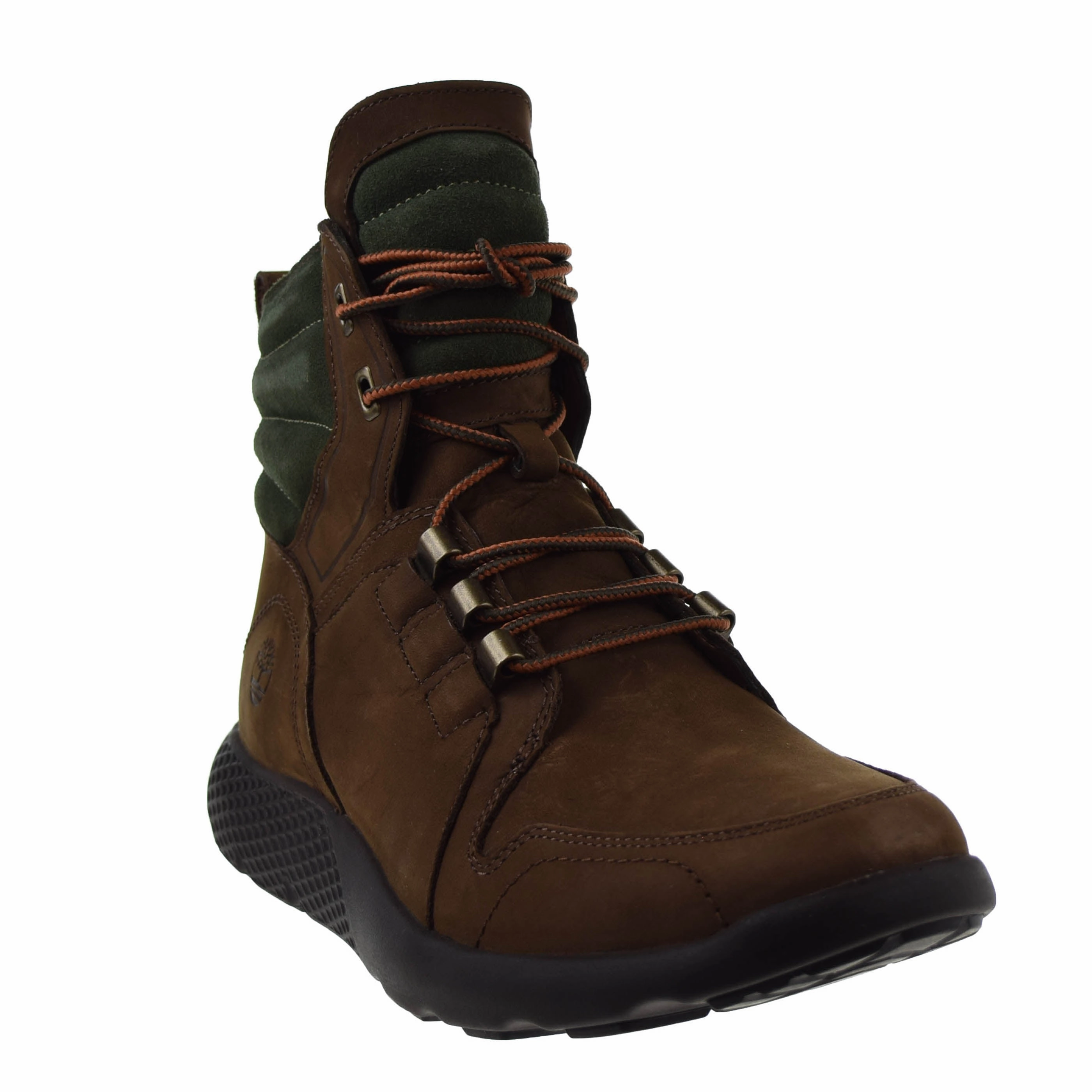 Timberland Flyroam Leather Dark Brown Mens Boots Us Combat Boots