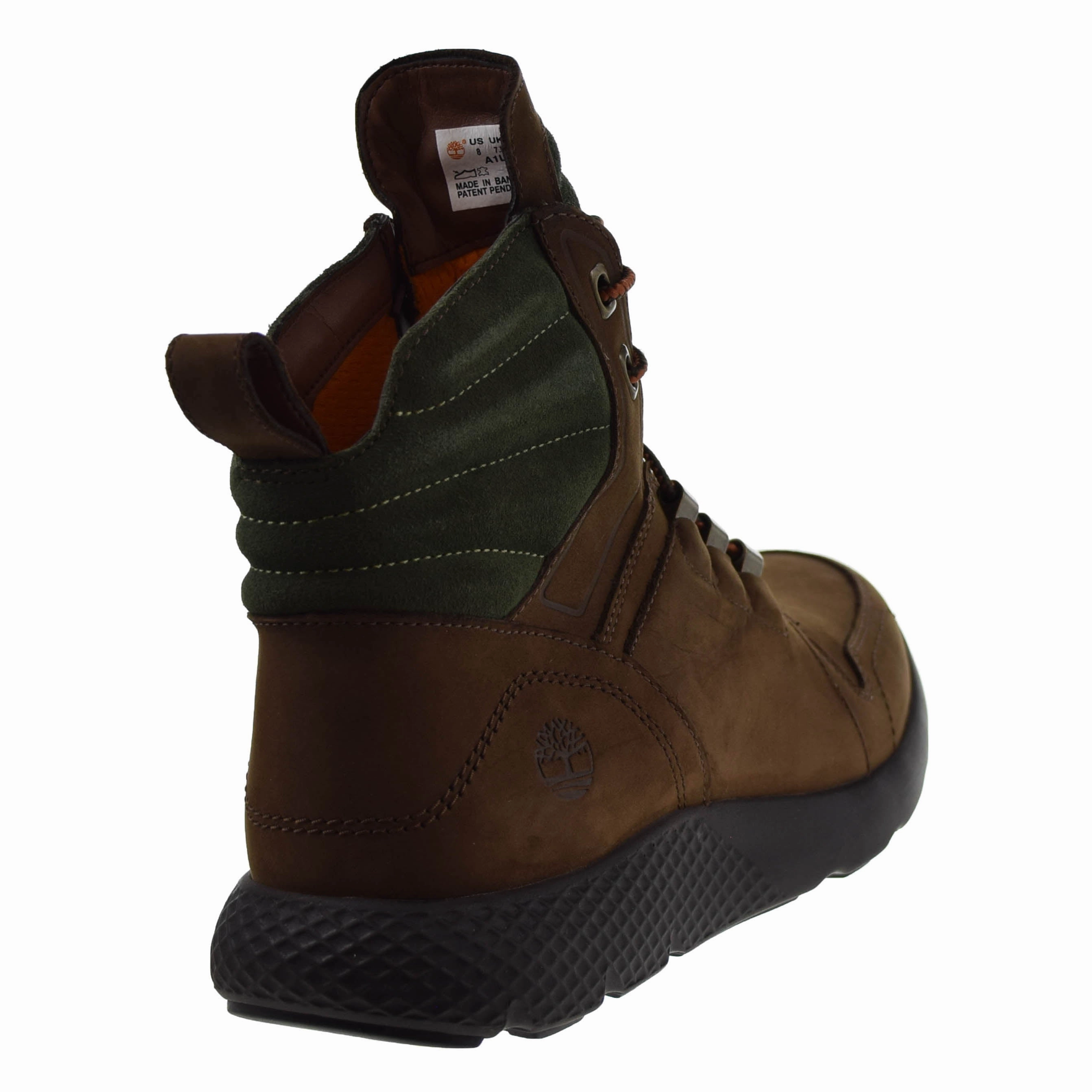 Timberland Flyroam Leather Dark Brown Mens Boots Horse Power Boots