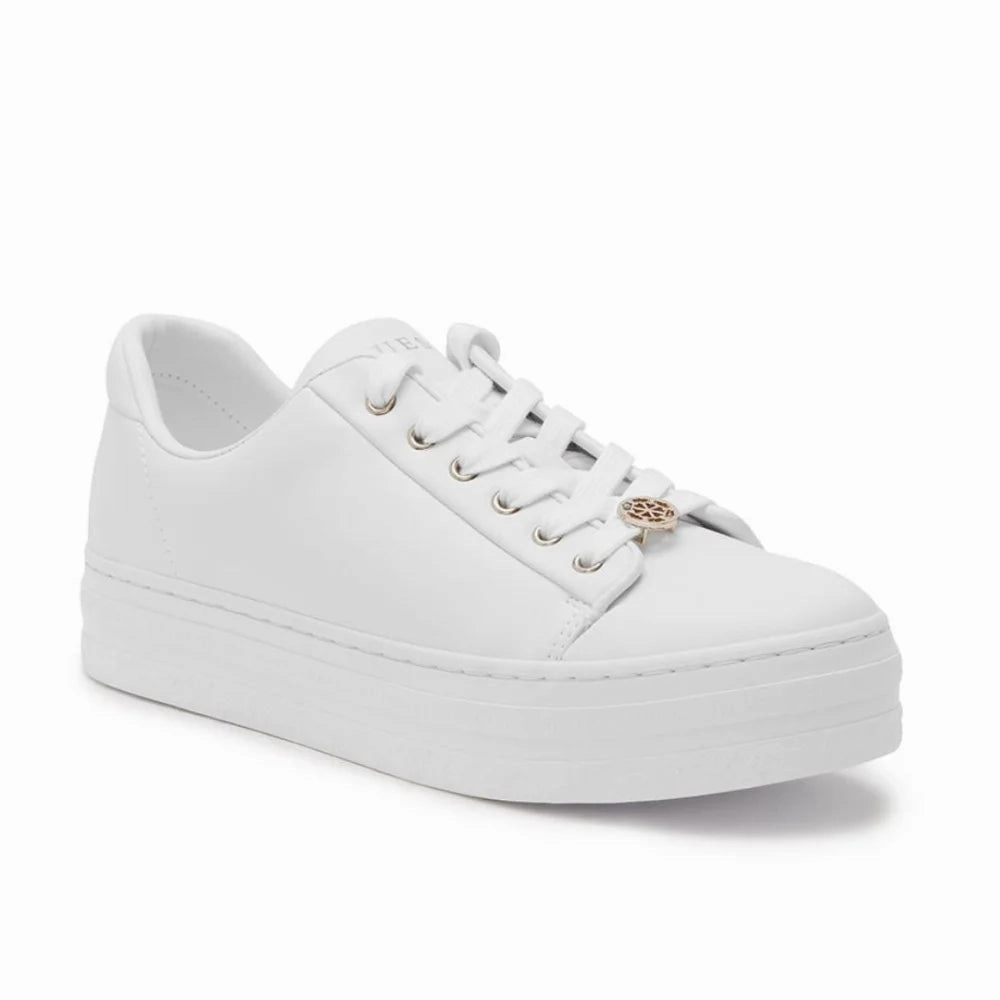 GUESS Lullu Logo Low Top Sneakers Women - WHT Dsw Shoes Sneakers