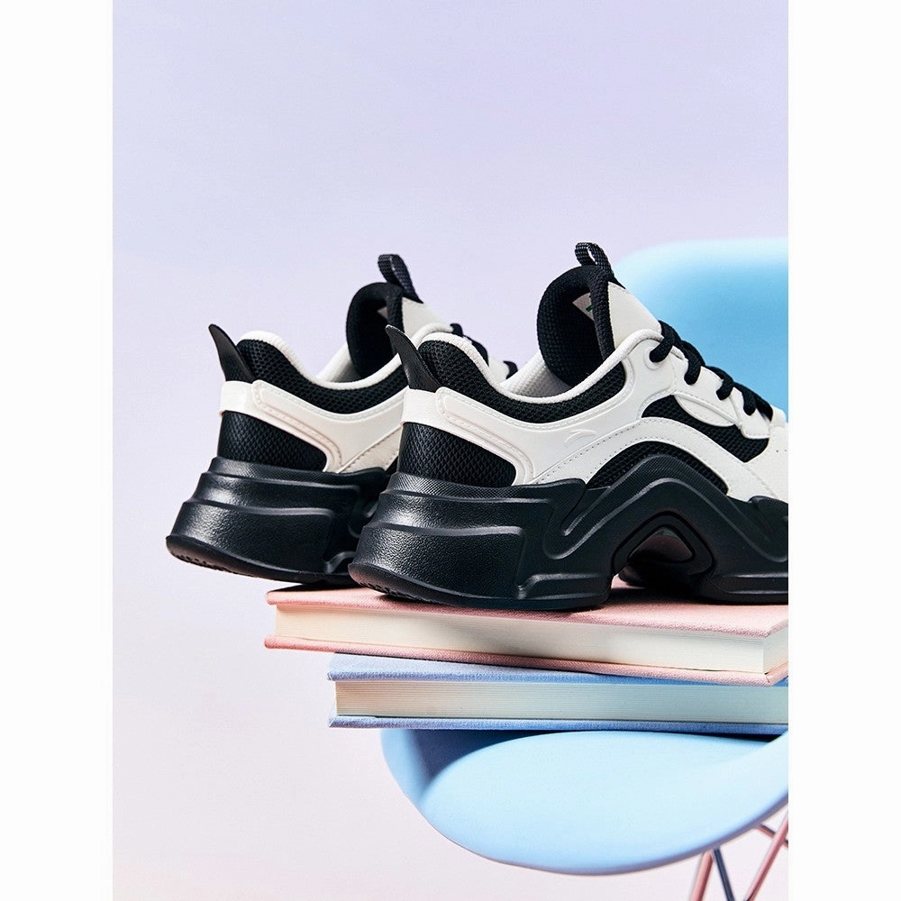 ANTA Women Casual Shoes 9224B8821-1 Black/White (Kasut Kasual) Toddler New Balance 530 Casual Shoes