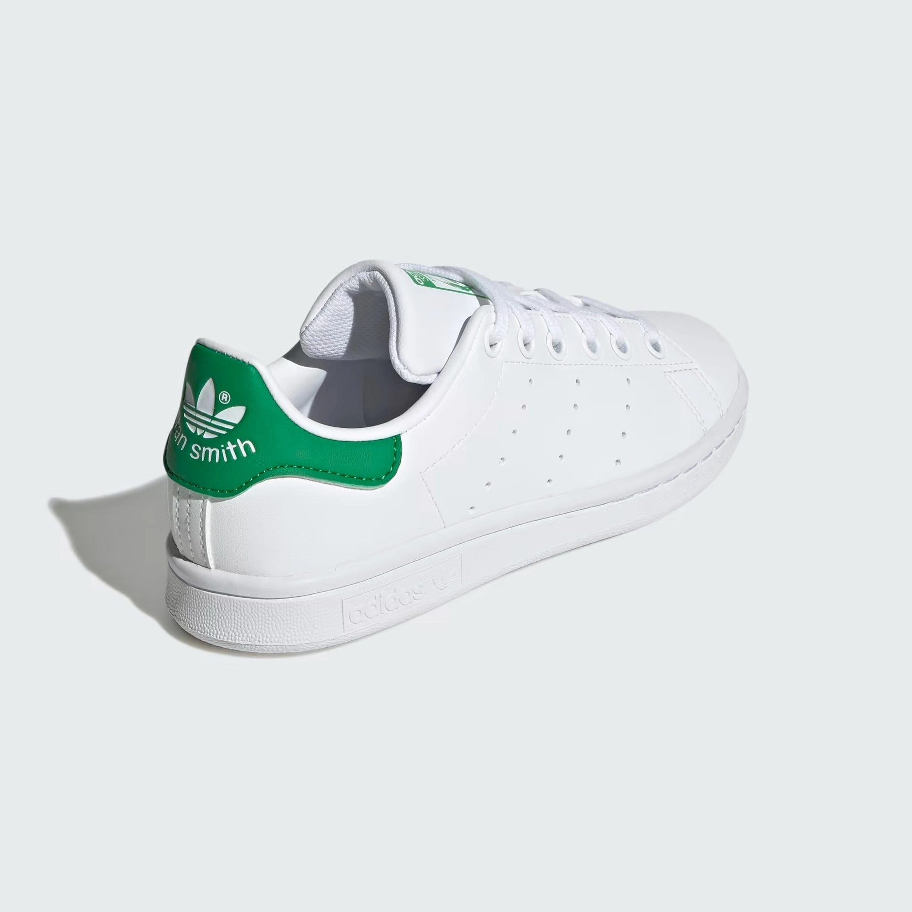 Grade School's Adidas Stan Smith Shoes - White/Green Adidas Samba Shoe Palace