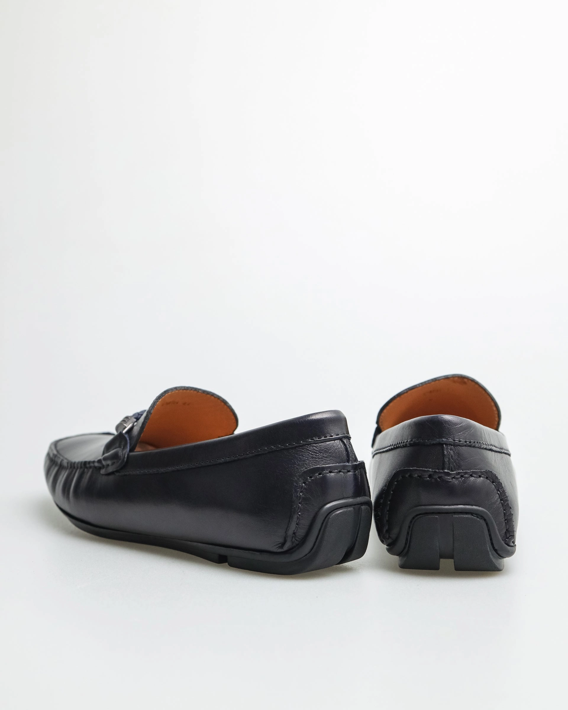 Thigh High Boots Sale Tomaz C456 Men's Buckle Moccasins (Navy)