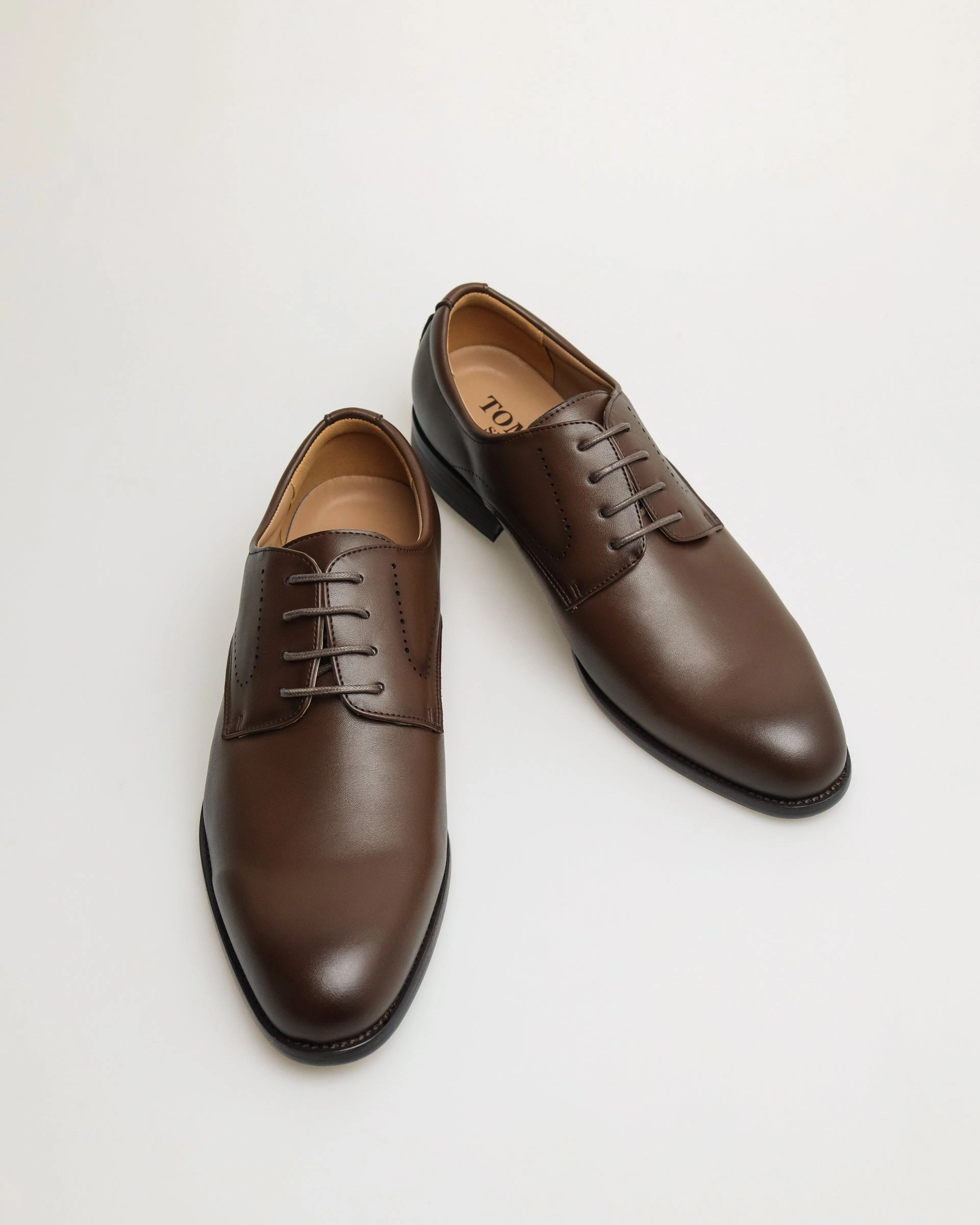 Wide Fit Boots Tomaz F397 Men's Plain Toe Derby