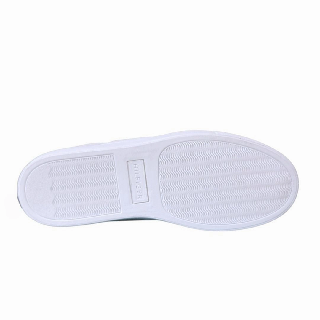 Casual Shoes Deals Tommy Hilfiger Baffie Sneakers Men - WHT