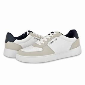 Tommy Hilfiger Leoffry Sneakers Men - WHT Casual Shoes To Wear In Summer With Dress