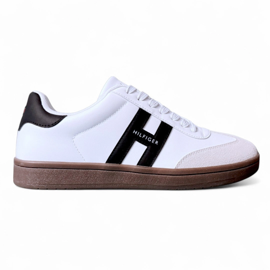 Tommy Hilfiger Lerge Sneakers Men - WHT Outfits To Wear With Flat Shoes