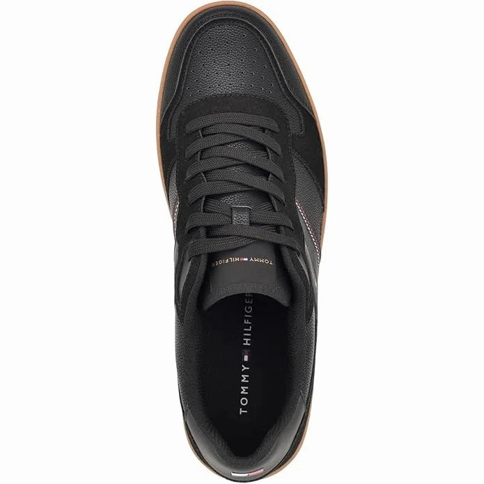Shoes That Are Flat Tommy Hilfiger Loven Sneakers Men - BLK